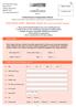 APPLICATION FORM - PERSONAL INJURY (Do not use for fatal injuries)