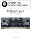 BEVERLY HILLS POLICE DEPARTMENT. Employment Guide. (Updated January 2014) Page 1 of 20