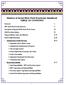 Masters of Social Work Field Practicum Handbook TABLE OF CONTENTS