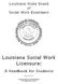 Louisiana Social Work Licensure: