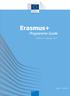Erasmus+ Programme Guide. Valid as of 1 January 2014