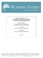 WORKING PAPER NO. 15-26 THE IMPACT OF STUDENT LOAN DEBT ON SMALL BUSINESS FORMATION