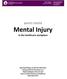 WHITE PAPER. Mental Injury. In the healthcare workplace