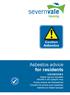 Caution Asbestos. Asbestos advice for residents