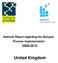 National Report regarding the Bologna Process implementation 2009-2012. United Kingdom