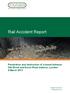 Rail Accident Report. Penetration and obstruction of a tunnel between Old Street and Essex Road stations, London 8 March 2013