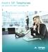 Aastra SIP Telephones. with Aastra MX-ONE TM and Aastra 700