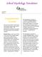 School Psychology Newsletter