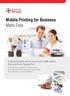 Mobile Printing for Business Made Easy