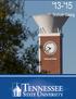 HOW TO GET TO TENNESSEE STATE UNIVERSITY