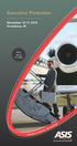 Executive Protection. November 16-17, 2015 Providence, RI. Earn up to 14 CPEs