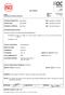 TEST REPORT. Report nº: 13.08.053.199 LABEL Date: 01-10-2013 Laboratório de Ensaios Eléctricos Page nº: 1/11