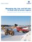 Managing slip, trip, and fall risks in snow and ice prone regions. Risk management handbook for businesses in snow and ice prone regions