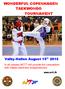 WONDERFUL COPENHAGEN TAEKWONDO TOURNAMENT