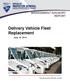 Delivery Vehicle Fleet Replacement