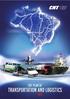 CNT Plan of Transportation and Logistics 2011 National Confederation of Transportation, 2011.