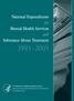 National Expenditures for Mental Health Services and Substance Abuse Treatment