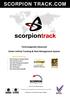 SCORPION TRACK.COM. Technologically Advanced Stolen Vehicle Tracking & Fleet Management System. Part of the Scorpion group
