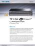 TP-LINK L2 Managed Switch
