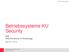 Betriebssysteme KU Security