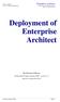 Deployment of Enterprise Architect