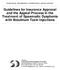Guidelines for Insurance Approval and the Appeal Process in the Treatment of Spasmodic Dysphonia with Botulinum Toxin Injections