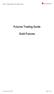 Futures Trading Guide. Gold Futures