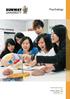 Why Study Psychology at Sunway University? Psychology