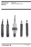 Instruction Manual. Model FU20 ph/orp Combination sensor. IM 12B6J3-02E-E 7th edition
