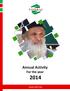 Annual Activity For the year