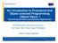 An Introduction to Procedural and Object-oriented Programming (Object Rexx) 1 Automating Windows and Windows Applications