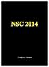 NSC 2014 Tampere, Finland