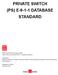 PRIVATE SWITCH (PS) E-9-1-1 DATABASE STANDARD