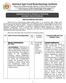ADMINISTRATIVE & TECHNICAL POSITIONS ON DIRECT SELECTION BASIS. [Advt. No. NABI/01/2013/A&T]