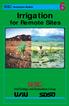 SERG. Restoration Bulletin. Irrigation. for Remote Sites SERG. Soil Ecology and Restoration Group