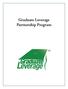 Graduate Leverage Partnership Program