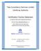 Tata Consultancy Services Limited Certifying Authority. Certification Practice Statement