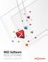 MSC Software SOLUTIONS. Simulating Reality, Delivering Certainty TM