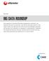 BIG DATA ROUNDUP. May 2015