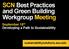 SCN Best Practices and Green Building Workgroup Meeting