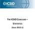 THE ICSID CASELOAD STATISTICS (ISSUE 2015-1)