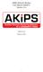 AKIPS Network Monitor User Manual (DRAFT) Version 15.x. AKIPS Pty Ltd