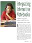 Integrating Interactive Notebooks