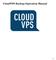 CloudVPS Backup Operation Manual