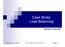 Case Study: Load Balancing