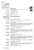 Europass Curriculum Vitae