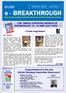 e - BREAKTHROUGH News from the Standing Committee of People with Arthritis/Rheumatism in Europe