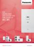 NEW AQUAREA RANGE HIGH-EFFICIENCY HEAT PUMP TECHNOLOGY 2014-2015