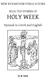 NEW BYZANTIUM PUBLICATIONS SELECTED HYMNS OF HOLY WEEK. Hymnal in Greek and English. by N. Takis