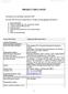 PROJECT IDEA NOTE. Basically a PIN will consist of approximately 5-10 pages providing indicative information on: Bagamoyo Afforestation Project